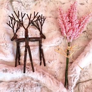 Metal Deer Candle Holder